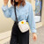 Women's Bag 2020 Internet Celebrity New Fashion Fresh Daisy Canvas Bag Ins Korean Style Casual All-Match Small Square Bag