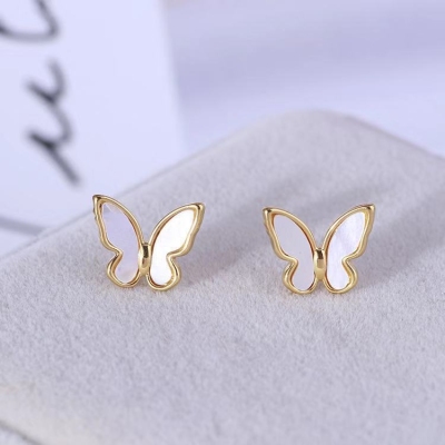 Korean temperament Butterfly Wing Simple Sen female butterfly Is Korean temperament