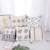 Modern Creative Light Gray Simple Pillow Factory Direct Sales Super Soft Double-Sided Sofa Cushion Pillow in Stock Wholesale