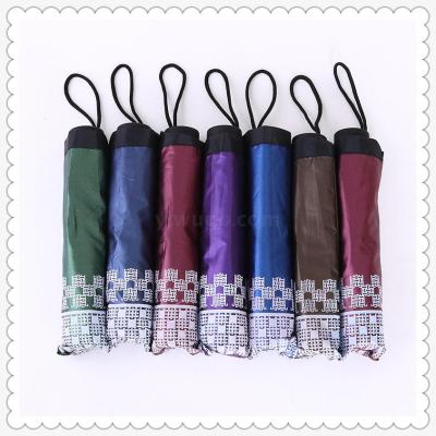 Custom made umbrella umbrella folding umbrella  Rain Dual folding UV umbrella sunshade umbrella sun umbrella umbrella