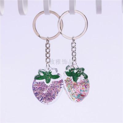 Acrylic girl decoration Key chain Cartoon Series Pendant Character Pendant Ant ant