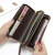 Manufacturers Direct Double Pull Lady Purse Multicolor Hand Bag Aliexpress Hot Style Street Stand Mobile phone Bag Wallet