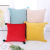 Factory Direct Sales Solid Color Simple Pillow Super Soft Double-Sided Modern Simple Sofa Cushion Pillow in Stock Wholesale