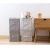 Fabric Striped Storage Box Toy Organizer Desktop Lidless Closet Clothes