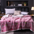 Double blanket quilt with lamb down thickened warm coral cashmere blanket flannel men's and women's sheets for winter