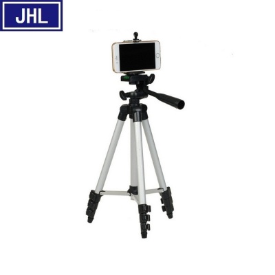 3110 tripod web celebrity mobile phone live broadcast stand aluminum alloy three outdoor portable selfie camera stand.