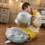 Japanese Osaka Seal Pillow Popular Soft Plush Seal Doll Aquarium Plush Toy Cross-Border Delivery