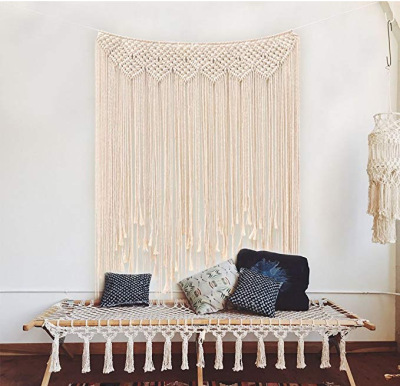 Tassel Wall Tapestry Bohemian Wedding Tassel Handmade Background Home Decoration Wedding Decoration Ms7089