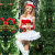 Europe and the United States trade sexy Lingerie Christmas girl Uniform Red Christmas sex suit spot
