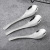 304 Stainless Steel Tableware Deepening round Bottom Spoon Chinese Spoon Stainless Steel Spoon Children Household Hotel Supplies