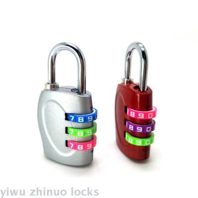 High quality 3 digits Combination Lock,Luggage Lock ,Promotional Lock ,Combination Padlock