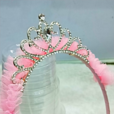 Internet Hot Children's Crown Headband, Fairy Temperament Crown Hair Ornament Headband