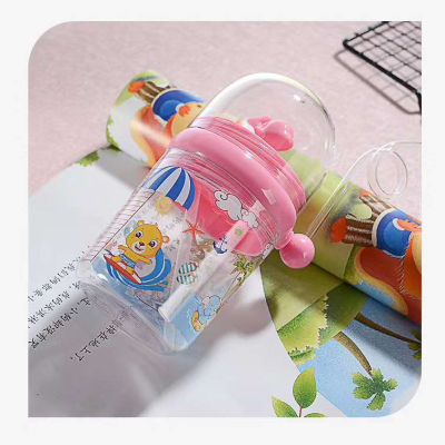Web Celebrity whale toy Douyin Summer Sippy Cup Set up a street stand essential Pc children