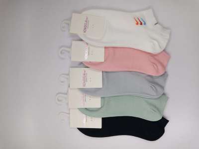 (10 Pairs Per Pack) Women's All Cotton Socks Factory Direct Sales Four Seasons Women's Boat Socks