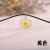 Korean vintage true flower two-color daffodil necklace natural handmade accessories spring and autumn dry flower pendant accessories