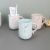 X10-9093 Teeth Brushing Cup Simple Cup with Handle Creative Couple Cup Household Mouthwash Cup Thickened