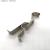 Factory Direct Sales Curtain Rod Bracket Silver Iron Double Bracket Furniture Hardware Accessories