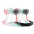 Generation neck fan lazy portable mini fan LED light folding running fan advantage wholesale.
