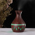 Retro Wood Grain Vase Aromatherapy Machine 300ml Wood Grain Humidifier