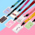 Plastic Transparent Student Chest Card Card Holder Lanyard Campus Bus Meal Card Door Card Work Tag Card Cover Wholesale