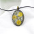 Vintage Sweater Chain Mori Style Time Stone Natural Real Flower Necklace Dried Flower Specimen Van Gogh Ornament