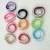 Children's colorful bamboo festival popular elastic hair ring