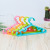 Modern simple plastic daily goods green hangers primary source