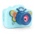 Web celebrity new Butterfly Bubble camera Light music Automatic children's Outdoor Bubble camera Booth Toys