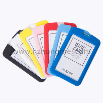 Reap new business ID card holder for meeting and office student card holder silicone id card holder 