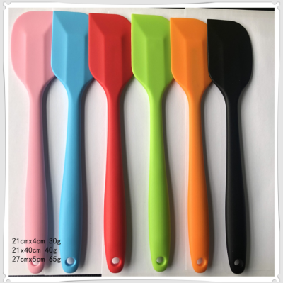 Baking scraper Silicone cream scraper Cream spatula baking tools Kitchen supplies Kitchen mixer