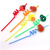 Stall Fruit Straw Disposable Plastic Cartoon Soft Rubber Shape Tube Cute Bar Party Creative Decoration Suction
