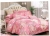 High Precision Brocade Wedding European Jacquard Satin bed cover four-piece bed sheet Quilt Set Double bed
