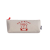 Canvas pencil bag Simple pencil bag Korean student pencil bag Student storage bag embroidered bear stationery bag