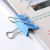 Color Long Tail Ticket Office Supplies Clip File Metal Binding Document Folder Color Binder Clip Ticket Clips
