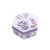 Manufacturers direct European lavender hexagonal gift box three sets of European hand gift box retrohexagonal gift box