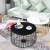 Wholesale coffee table Coffee table toughened glass negotiation table combination table and chair