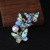 Cross-border hot creative shell cat brooch accessories were fashionable personality alloch brooch spot
