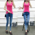 Spot solid color thread vest for ladies slim-fit Korean version of bottom shirt for students with outer coat i-back