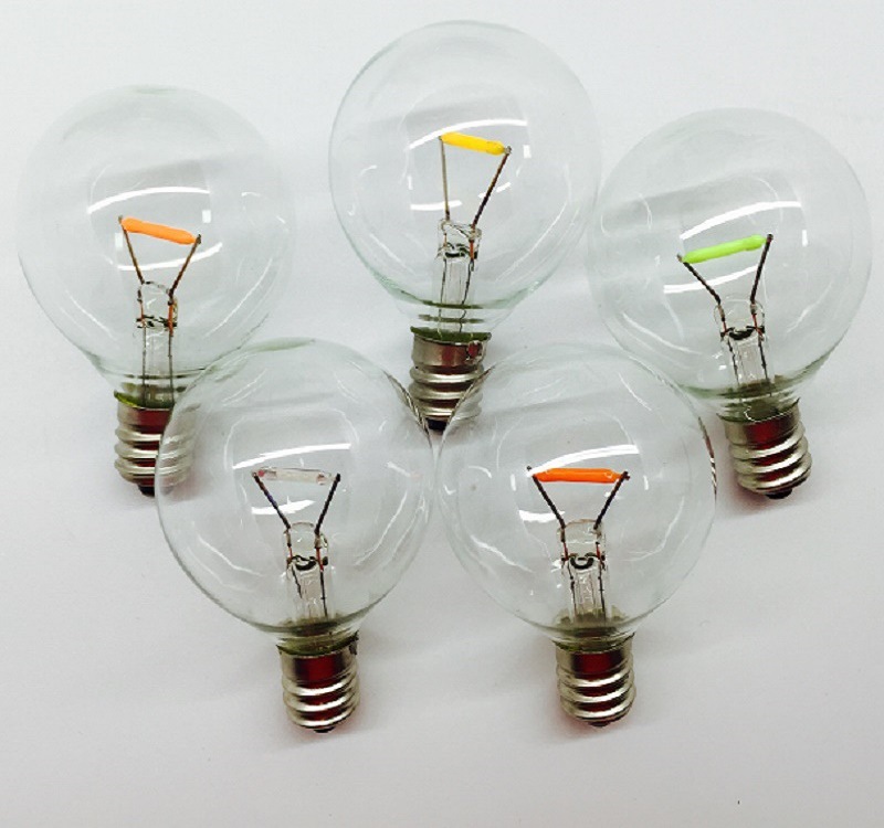 外贸专供LED横放灯条G40彩色15MM低压5V3V12V24V配灯串E12装饰灯