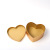 Heart-shaped gift box a three-piece set of metal paper high-end gift box a love flower box a three-hand gift box custom