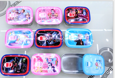Factory Direct Sales New Cartoon Stainless Steel Lunch Box