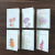 Creative Simple Flowers store message CARDS DIY folding Birthday Fresh Qixi blessing Business Message CARDS