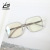 High quality TR90 anti-blue light glasses frame short- memory Glasses Frame Precision retro Square plain face flat Lens