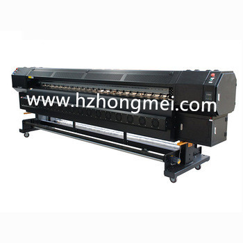 Large format outdoor solvent printing machine 
