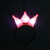 Glitter hollow-out Crown hair band LED Glow hair clip bar party decoration 2020 stands sell like hot hot style