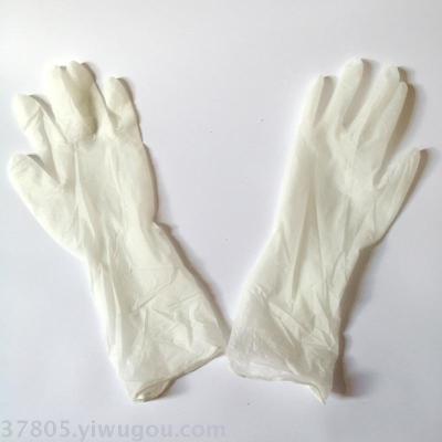 Donghong disposable nitrile gloves 12 inches 25 double bags white food grade disposable high quality
