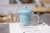 Macaron Tone Scented Tea Cup Internet Celebrity Live Streaming Hot Gift Cup Teacup Water Cup Cup with Cover
