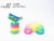 Rainbow Circle Children's Wisdom Early education Luminescent magic Elastic Spring Ring Set Jenga cup Jenga toy