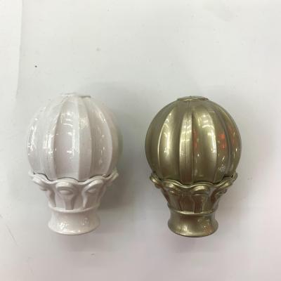 Rod head covers with gold Rod sealing cap decorative head accessories