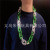 Flash Necklace LED luminescent electroplated iron chain toy Bar Festival 2020 stands sell like hot cakes hot style